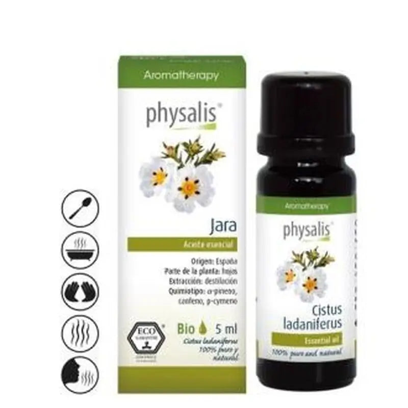 Physalis Rockrose Essential Oil 5Ml. Bio