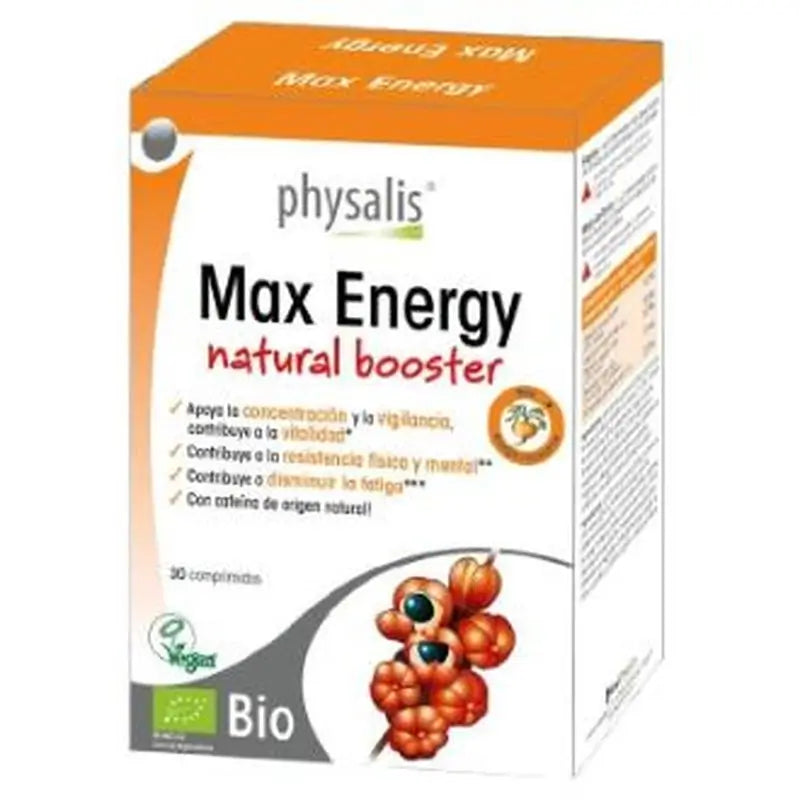Physalis Max Energy 30 Organic Tablets