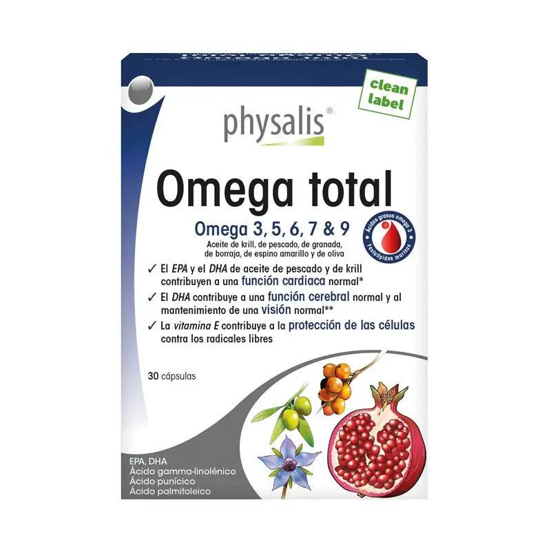 Physalis Omega Total , 30 capsules