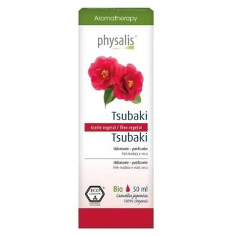 Physalis Tsubaki Vegetable Oil 50Ml. Bio