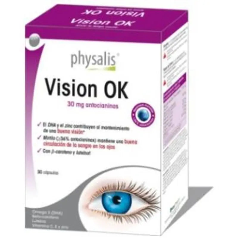 Physalis Vision Ok 30 Capsules