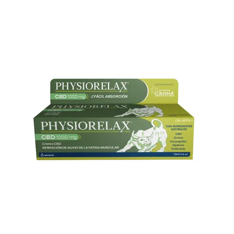 Physiorelax CBD Massage Cream, 75 ml