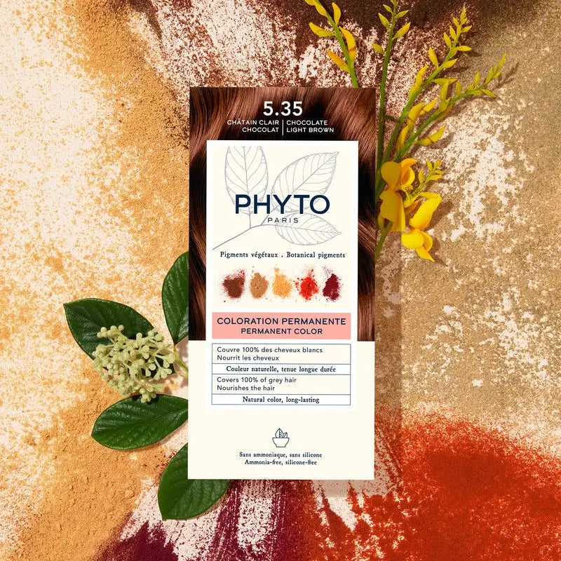 Phyto Colour 5.35 Light Chocolate Brown
