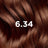 Phyto Colouring 6.34 Dark Blonde Copper - Permanent Colouring Kit, 110 ml
