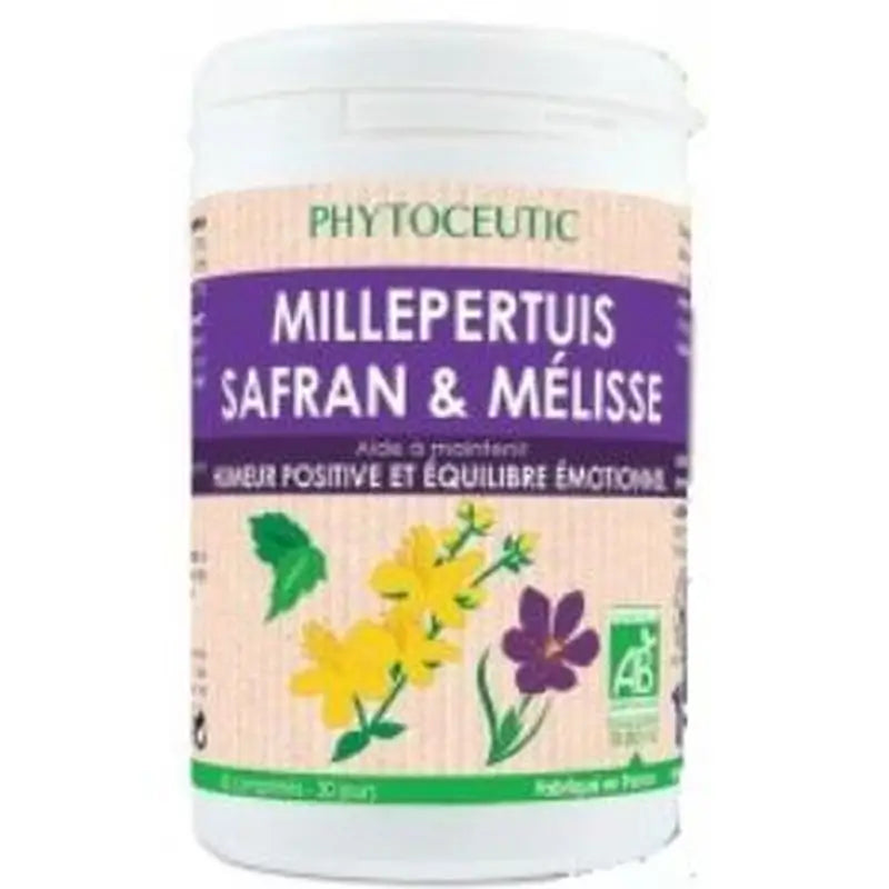 Phytoceutic Hypericum - Saffron - Lemon Balm 60 Tablets Phytoceutic