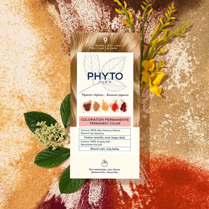 PHYTO Phytocolor 9 permanent colouring very light blonde tone