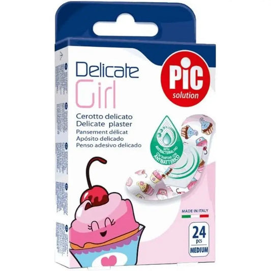Pic Delicate Antibacterial Delicate Kids Girl 24 PCS