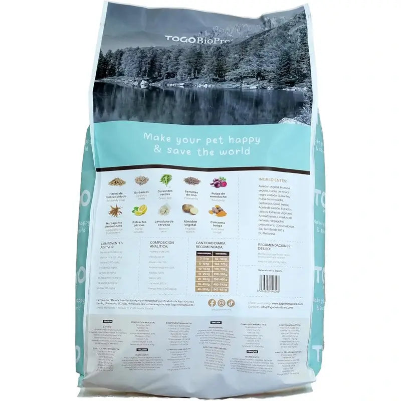 Togo Natural Grain-Free Veggie Dog Food, 12 kg