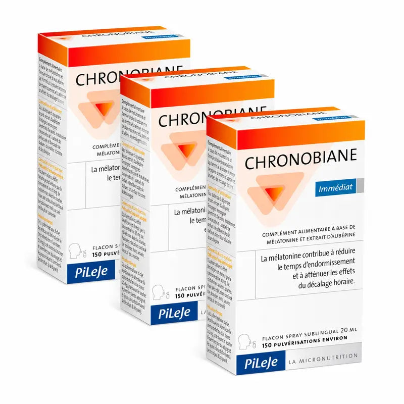 Pileje Chronobiane Instant Pack of 3 x 20 ml