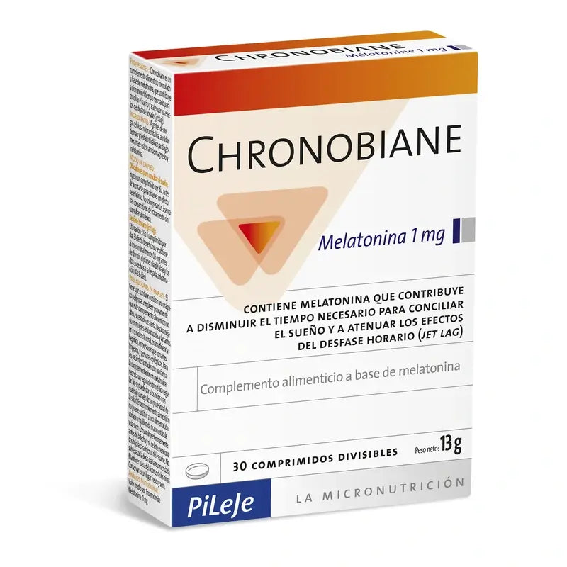 Pileje Chronobiane Melatonin 30 Tablets