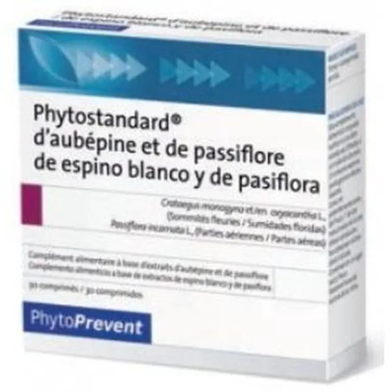 Pileje Phytostandard Hawthorn-Pasiflora 30Comp.