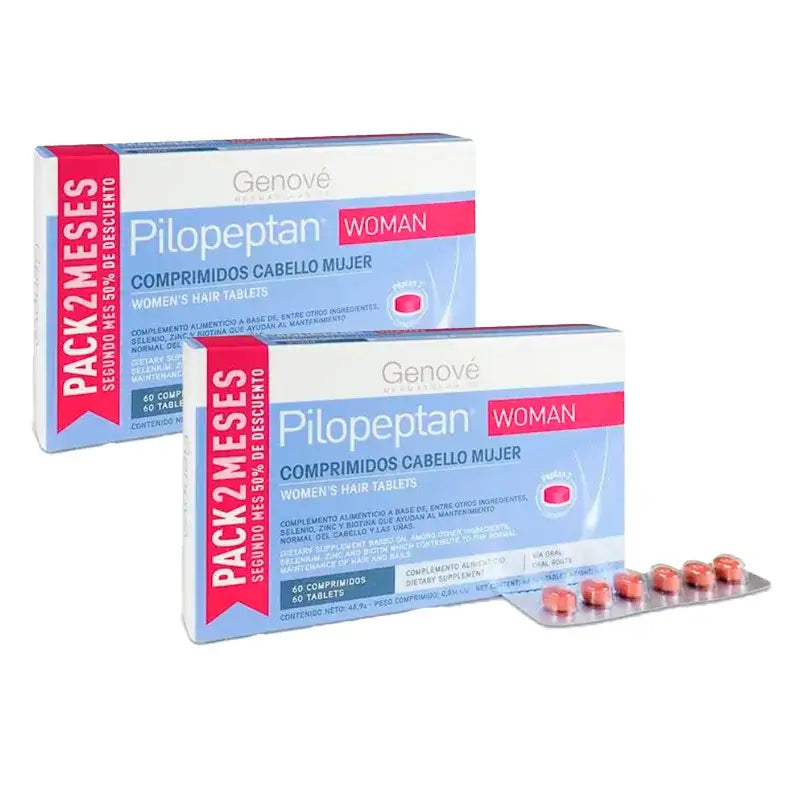 Pilopeptan Woman, Pack 2 x 60 tablets
