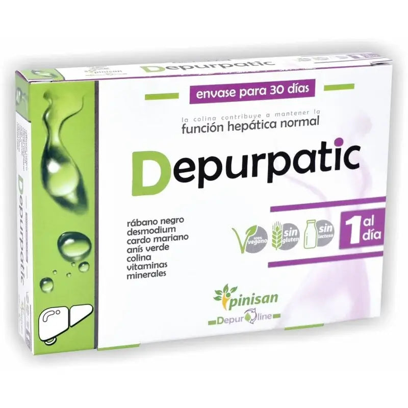Pinisan Depurpatic , 30 capsules