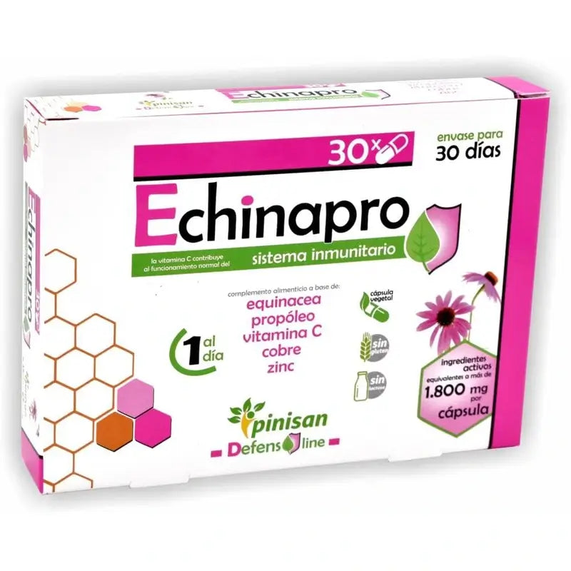 Pinisan Echinapro , 30 capsules