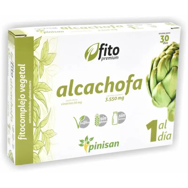 Pinisan Fitopremium Artichoke , 30 capsules