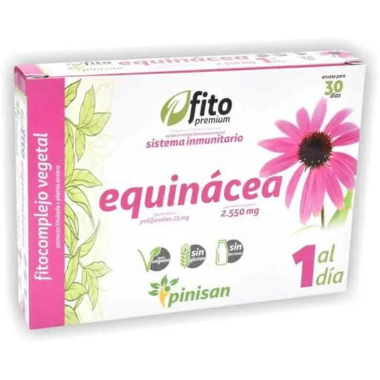 Pinisan Fitopremium Echinacea , 30 capsules