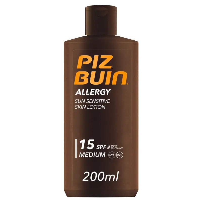 PIZ BUIN Allergy Sensitive Lotion SPF 15, 200 ml