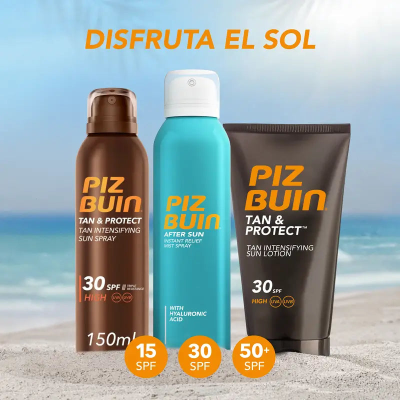 Piz Buin Tan & Protect Tan Intensifying Sun Spray SPF30,150 ml