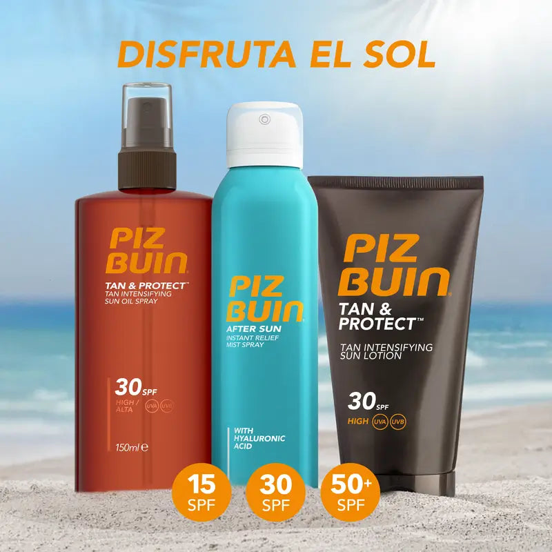 Piz Buin Tan & Protect Tan Accelerator Spray Oil SPF30, 150 ml