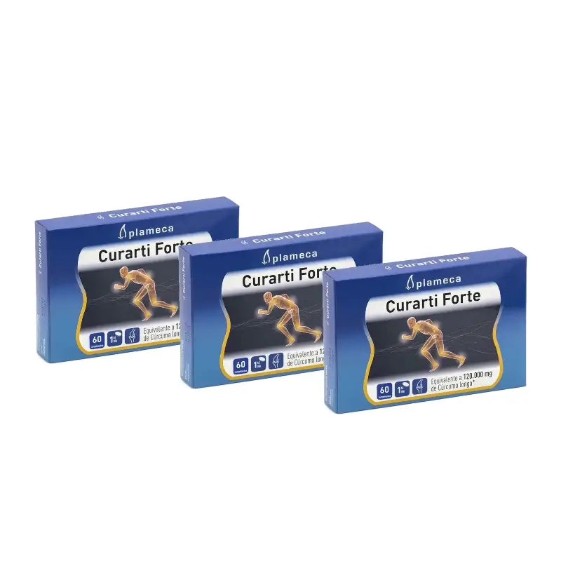 Plameca Curarti Forte, 60 tablets, pack of 3