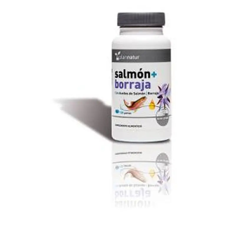 Plannatur Omega 3+6 Borage + Salmon 500Mg. 120Spearls