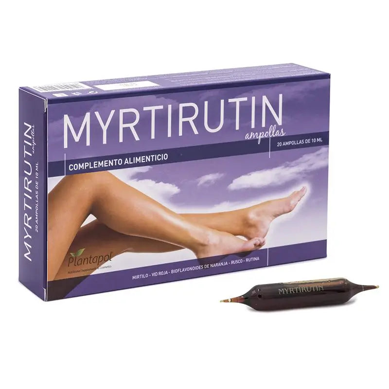 Planta Pol Myrtirutin Myrtirutin Myrtilus Red Vine Ruscus 20 ampoules , 20 ampoules