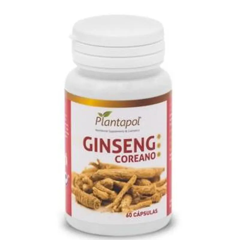 Plantapol Korean Ginseng 500Mg. 60 Capsules