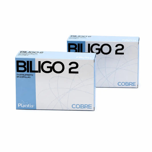 Plantis Biligo 8 Magnesium Trace Element, 20 x 2 ml ampoules, pack of 2