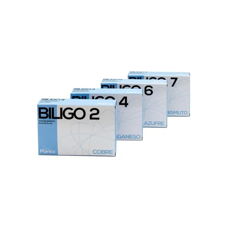 Plantis Biligo 8 Magnesium Trace Element , 20 ampoules of 2 ml