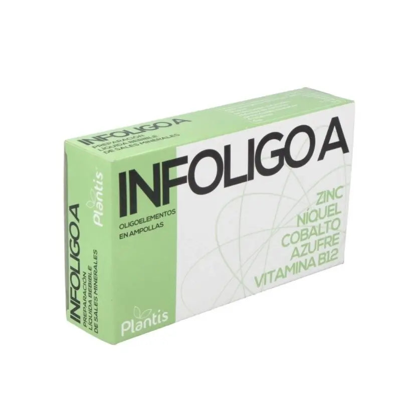 Plantis Infoligo A Oligoelements , 20 ampoules of 5 ml