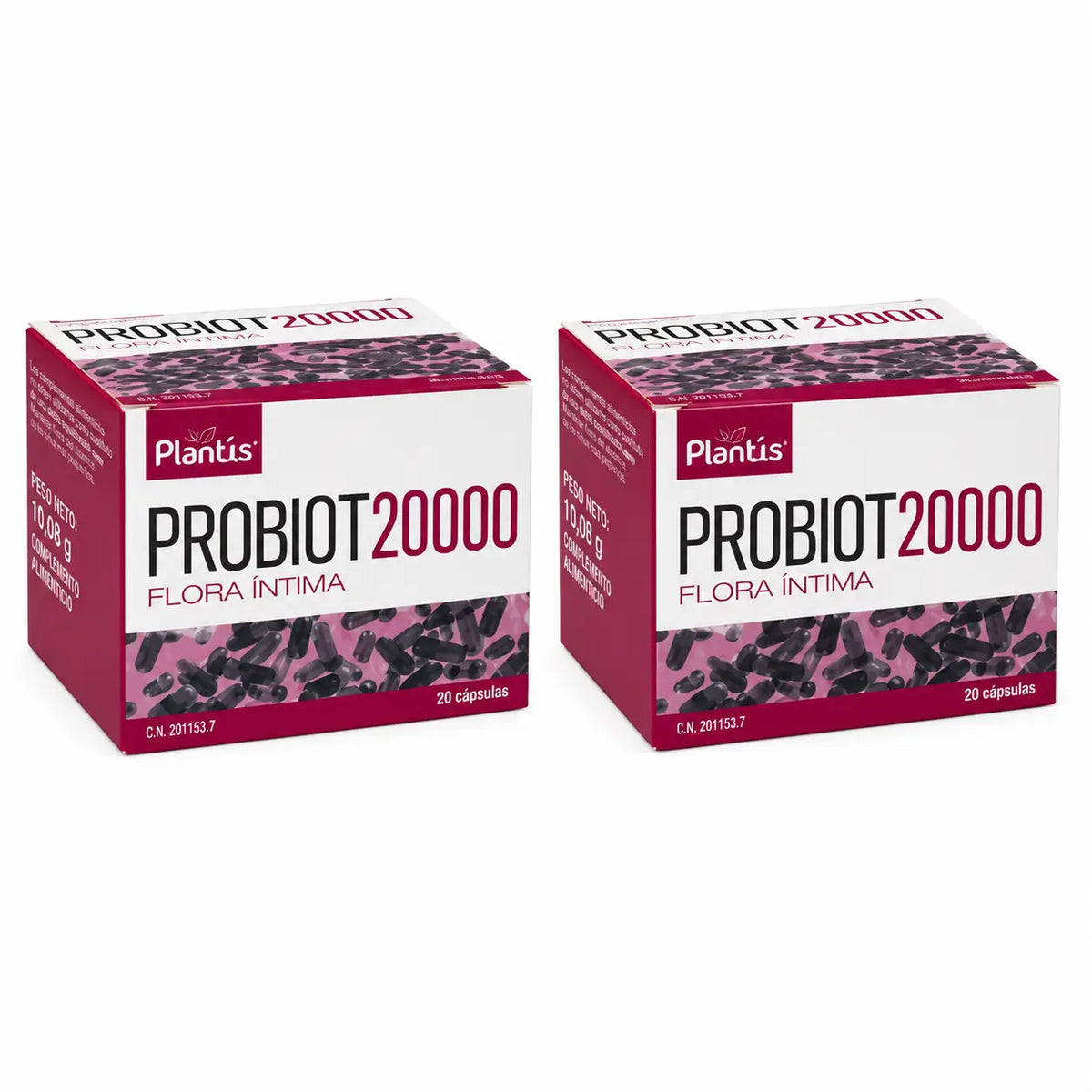 Plantis Probiot 20000 Intimate Flora, 15 sachets of 6 g, pack of 2