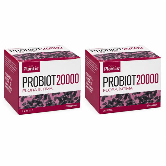 Plantis Probiot 20000 Intimate Flora, 15 sachets of 6 g, pack of 2