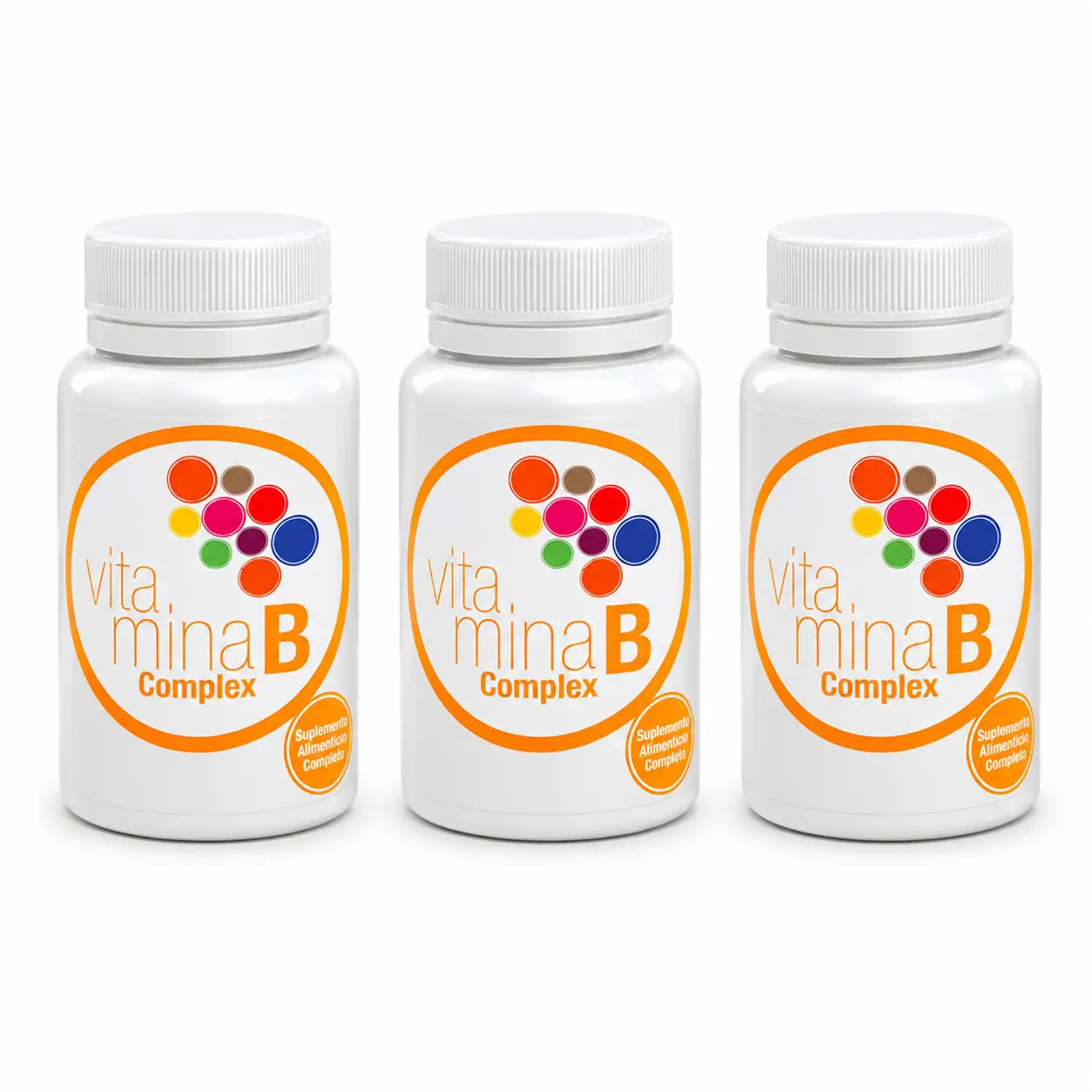 Plantis Vitamin B Complex 60 Capsules, pack of 3