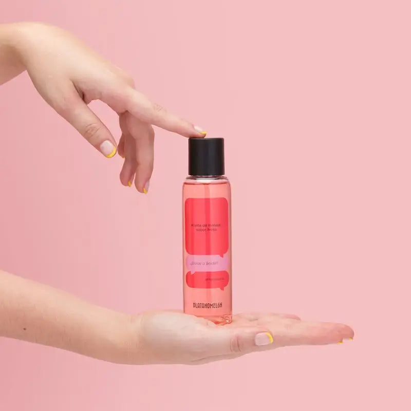Platanomelon Kissable Massage Oil Strawberry Massage Oil, 100 ml