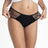 Platanomelon Kiwitas Classic Plumeti Menstrual Panties Black / L