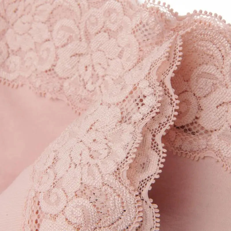 Platanomelon Kiwitas Lace Menstrual Panties Nude / M