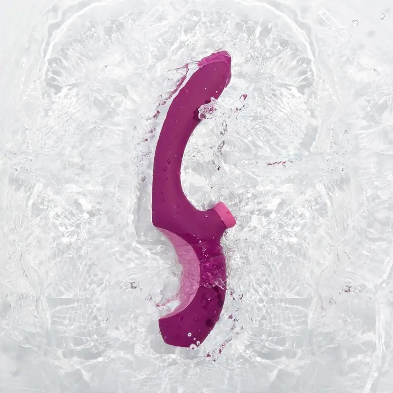 Platanomelon Momba Sucker With Internal Stimulation Burgundy
