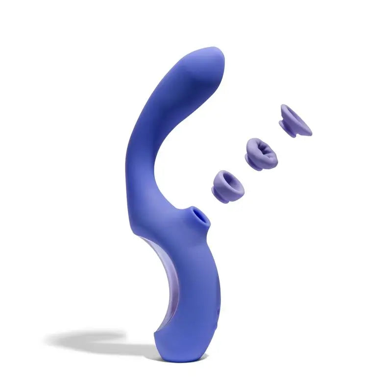 Platanomelon Momba Sucker With Internal Stimulation Dark Lavender