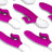 Platanomelon Elvis Lilac Rabbit Vibrator