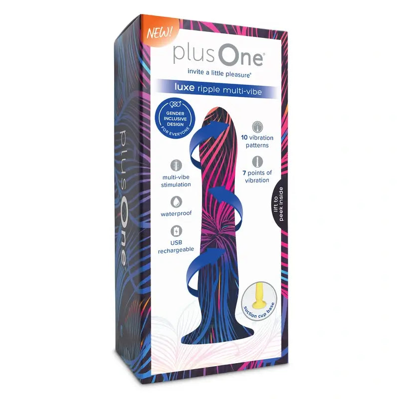 Plusone Luxe Ripple Multi-Vibe , 1 pcs.