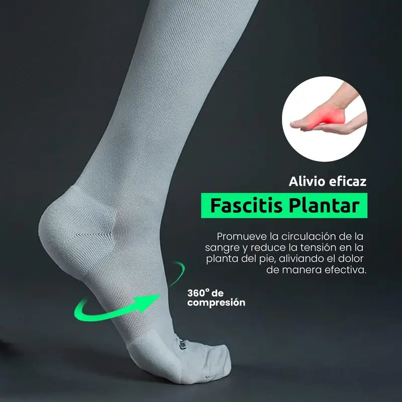 Podoks Tired Legs Socks H6 White