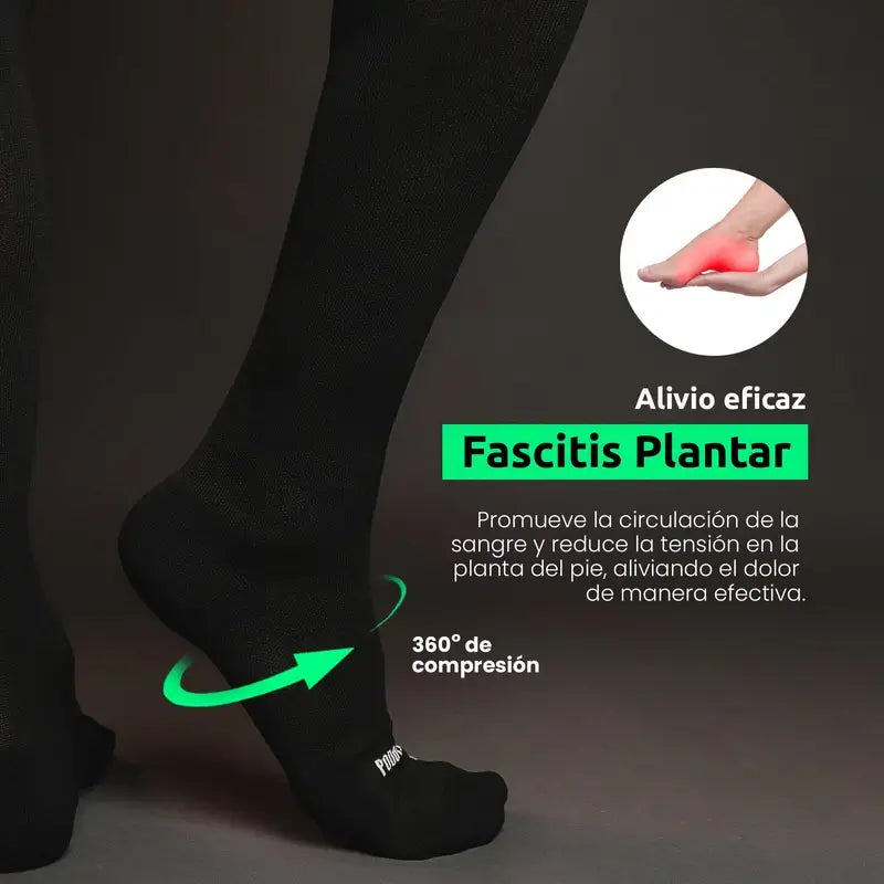 Podoks Tired Legs Socks H6 Black
