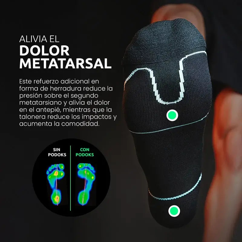 Podoks Metatarsalgia Socks Black