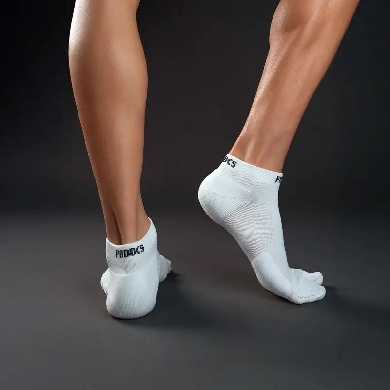 Podoks Running Ankle Socks H2 White