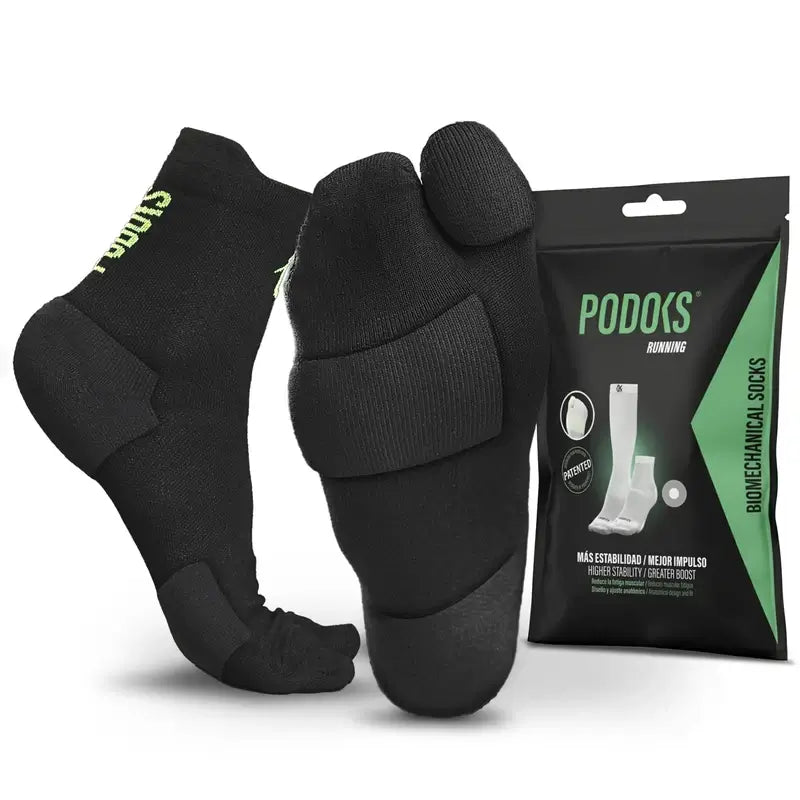 Podoks Running Socks H3 Medium Black
