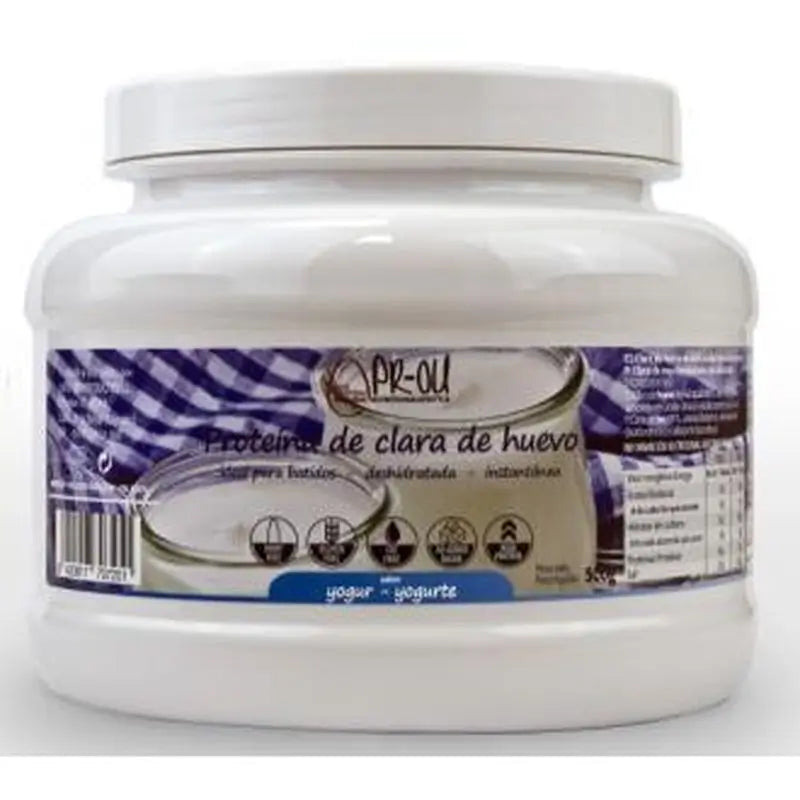 Pr-Ou Yoghurt Flavoured Egg White 500Gr. Sg