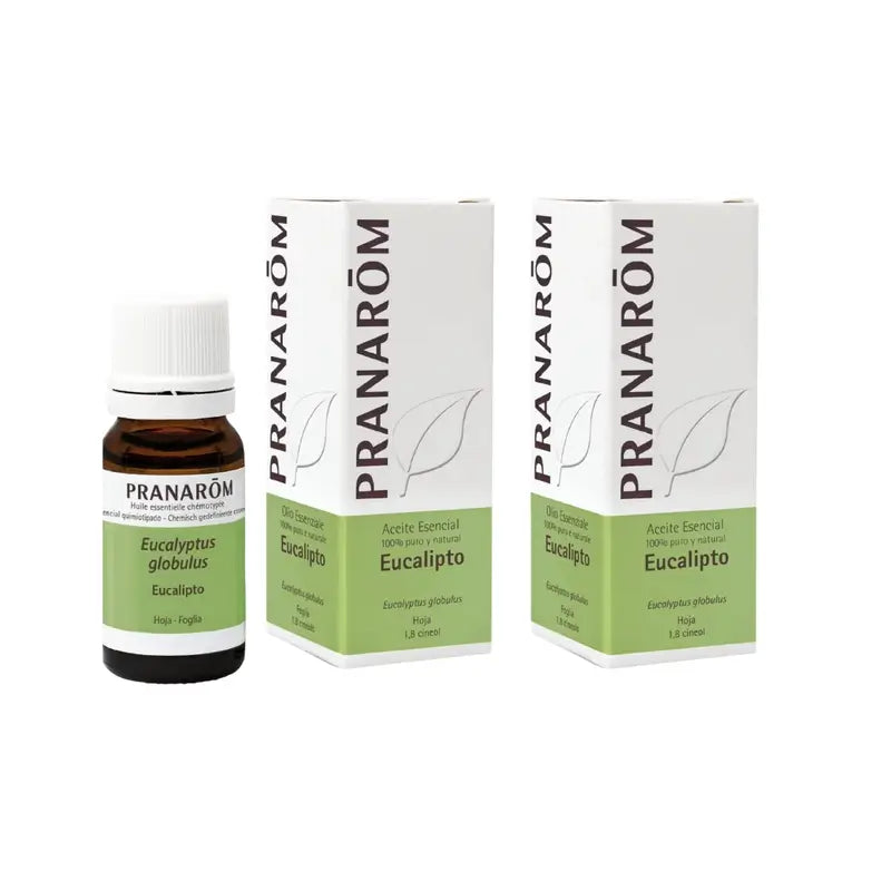 Pranarôm Eucalyptus Essential Oil, 2X10 Ml
