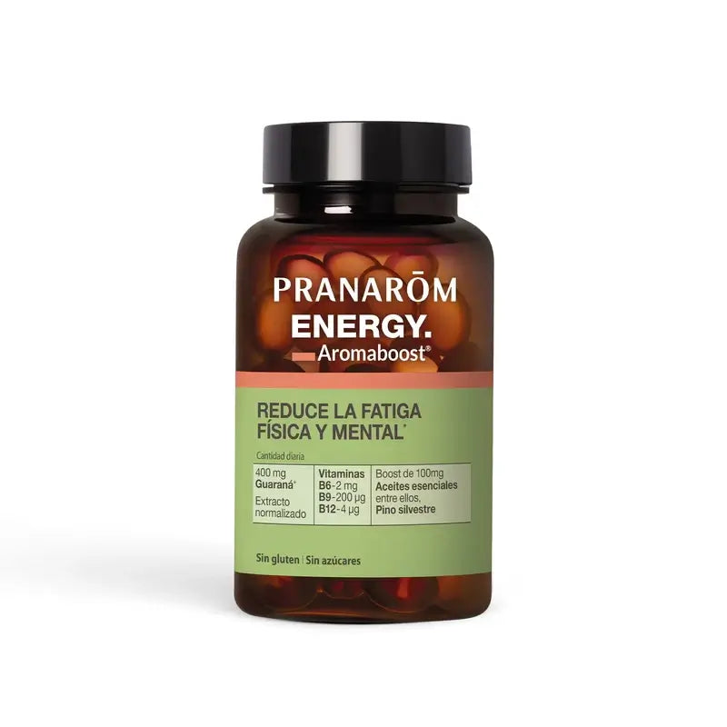 Pranarom Aromaboost Energy, 60 capsules