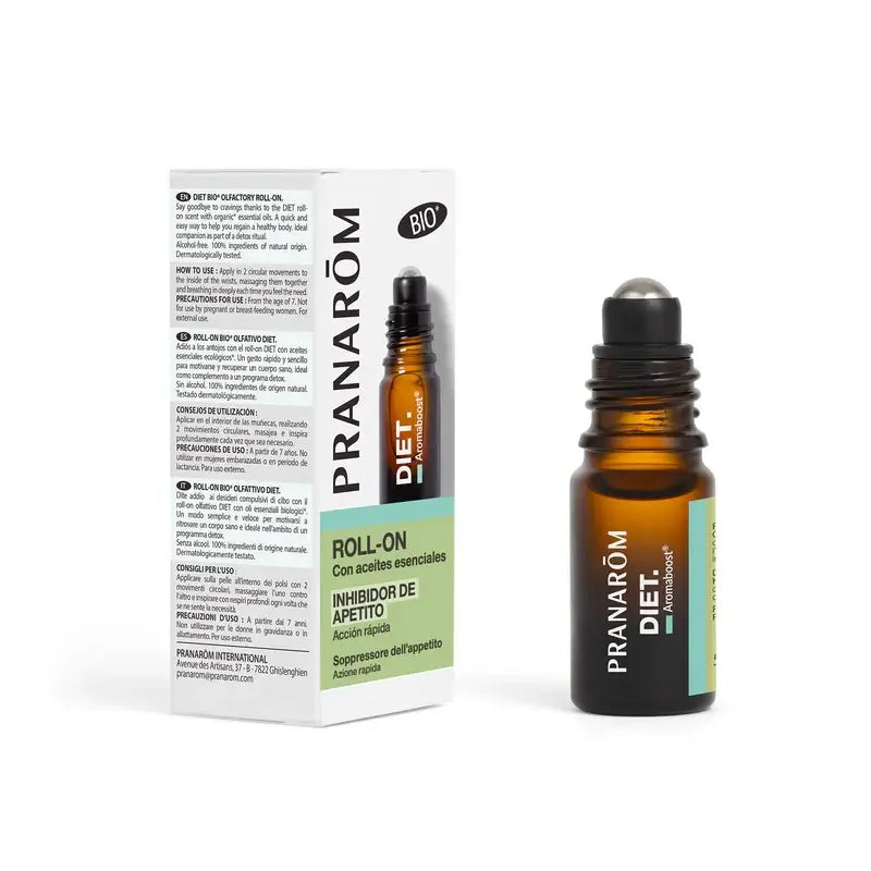 Pranarom Aromaboost Diet Roll On, 5ml
