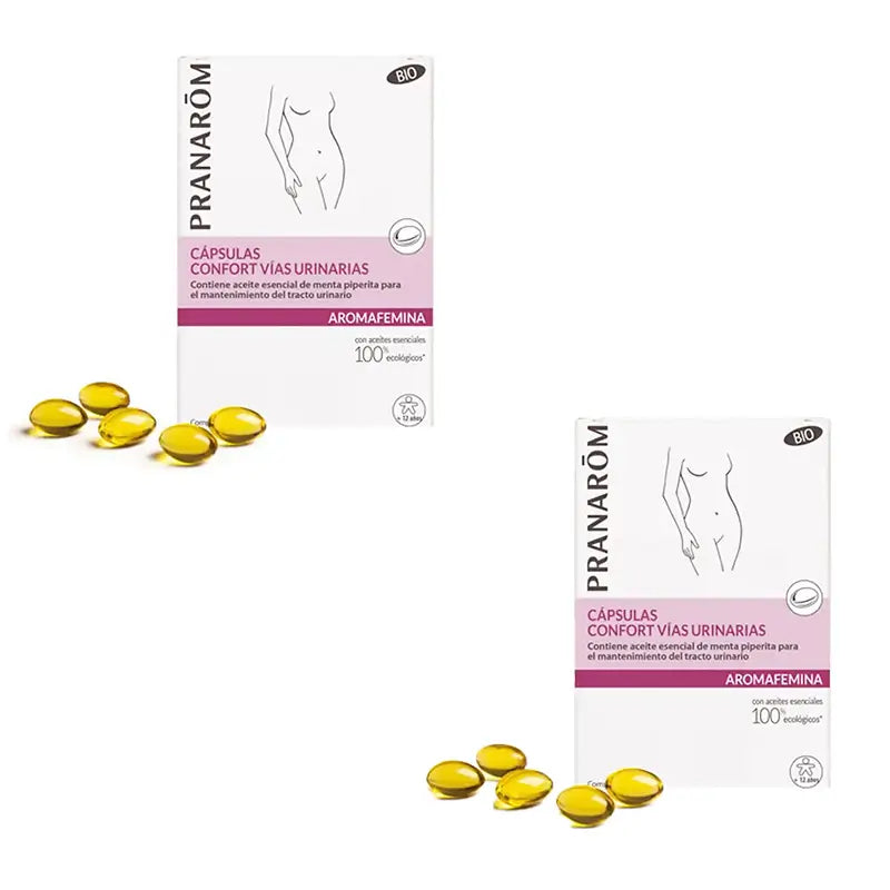 Pranarôm Aromafemina Urinary Tract Comfort Bio, 2X30 Capsules